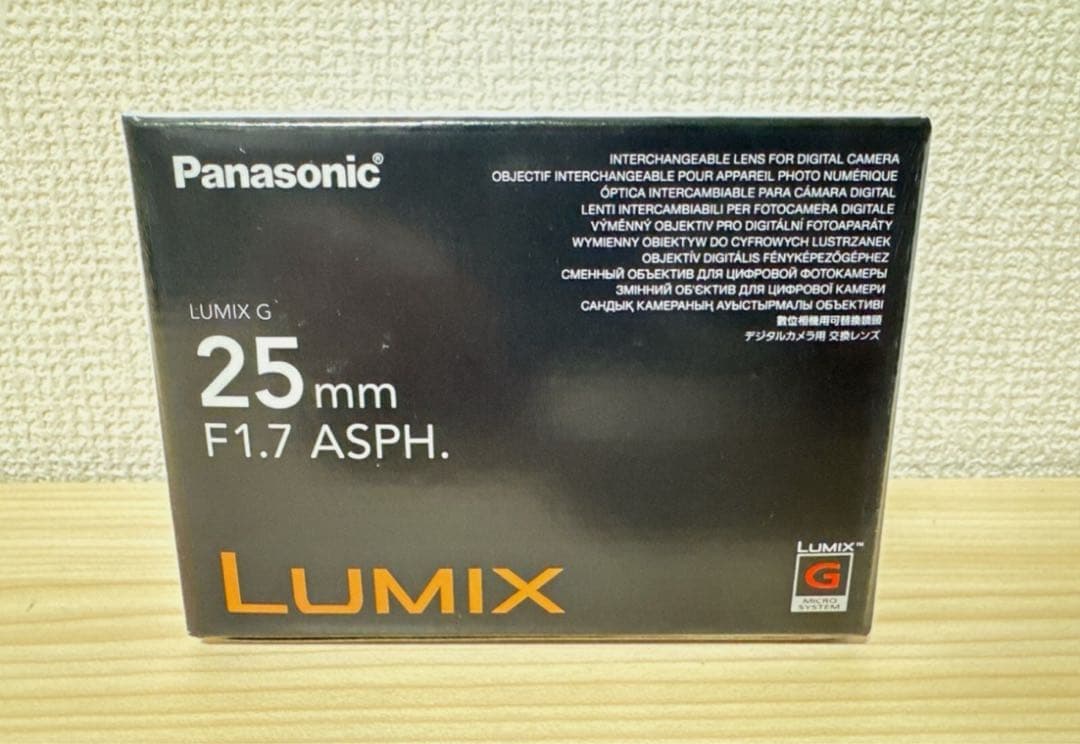 パナソニック 単焦点 ルミックス G 25mm F1.7 ASPH H-H025