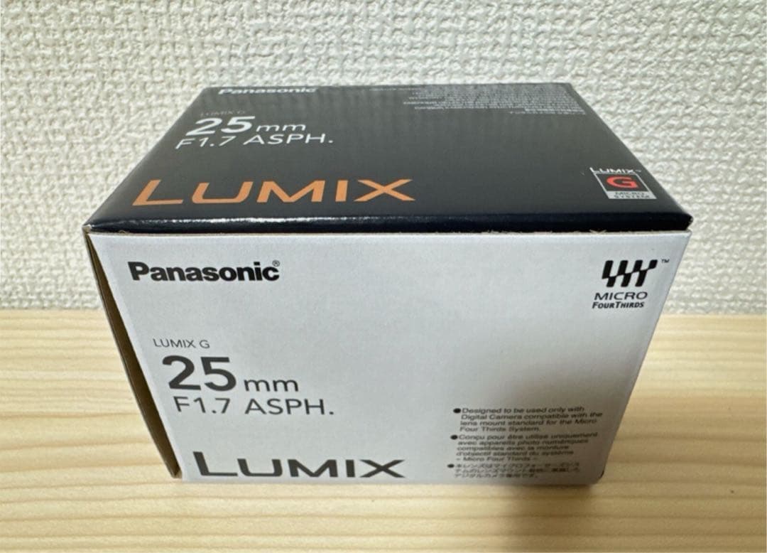 パナソニック 単焦点 ルミックス G 25mm F1.7 ASPH H-H025