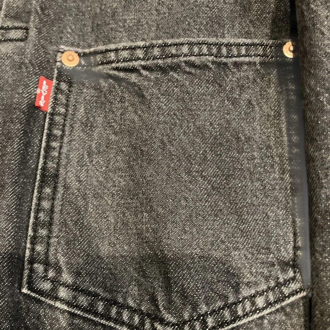 Levi’s Premium ブラックデニム 1stタイプ Gジャン M 黒