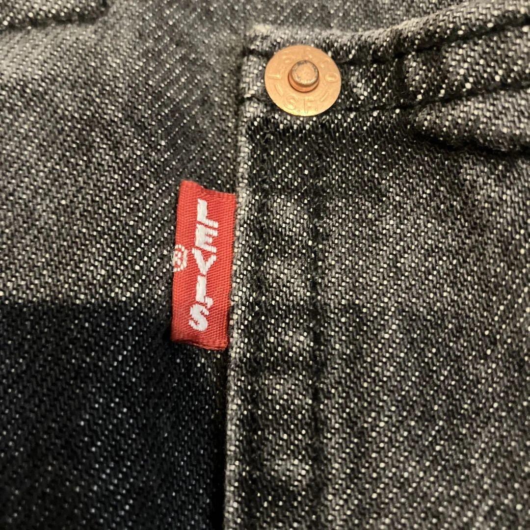 Levi’s Premium ブラックデニム 1stタイプ Gジャン M 黒