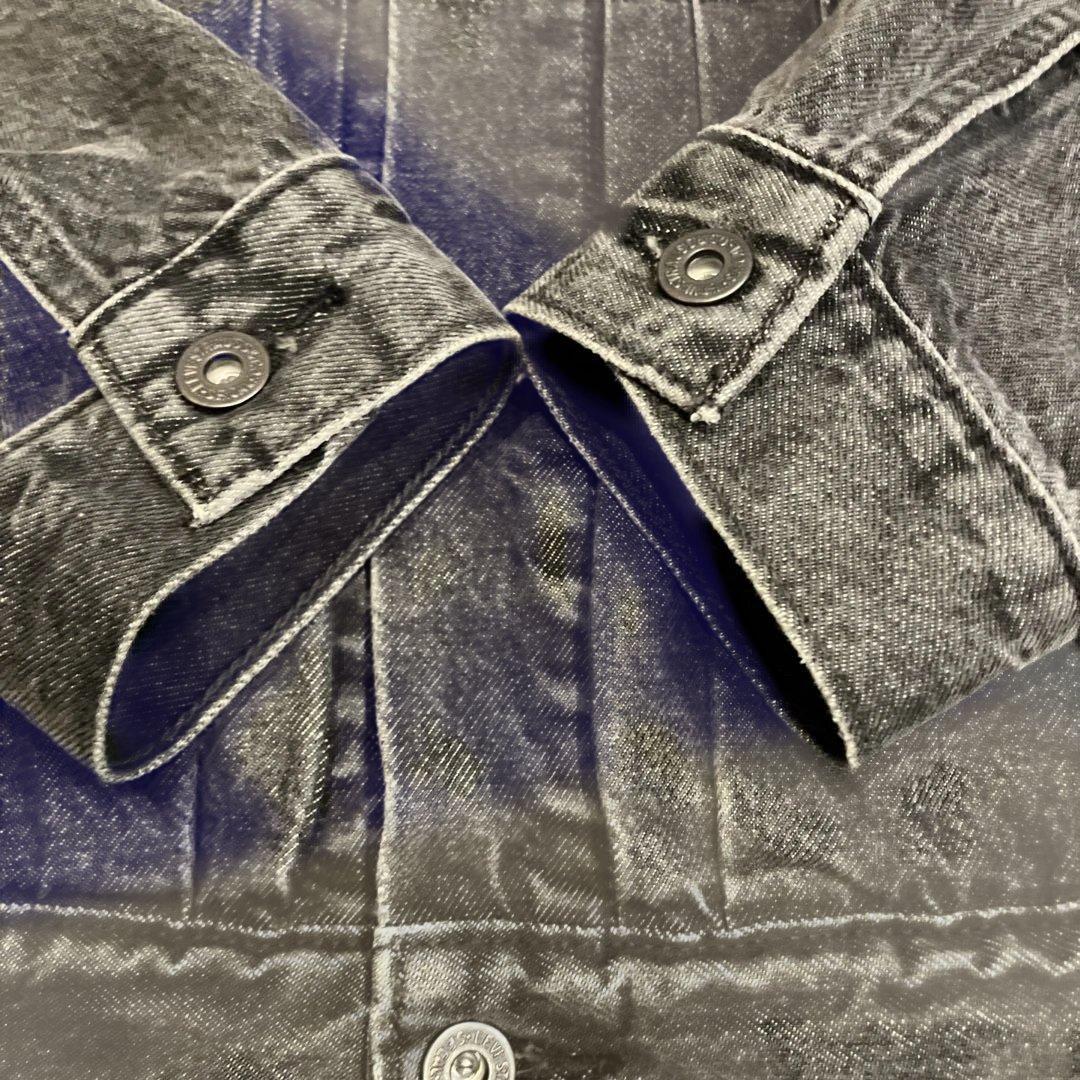 Levi’s Premium ブラックデニム 1stタイプ Gジャン M 黒