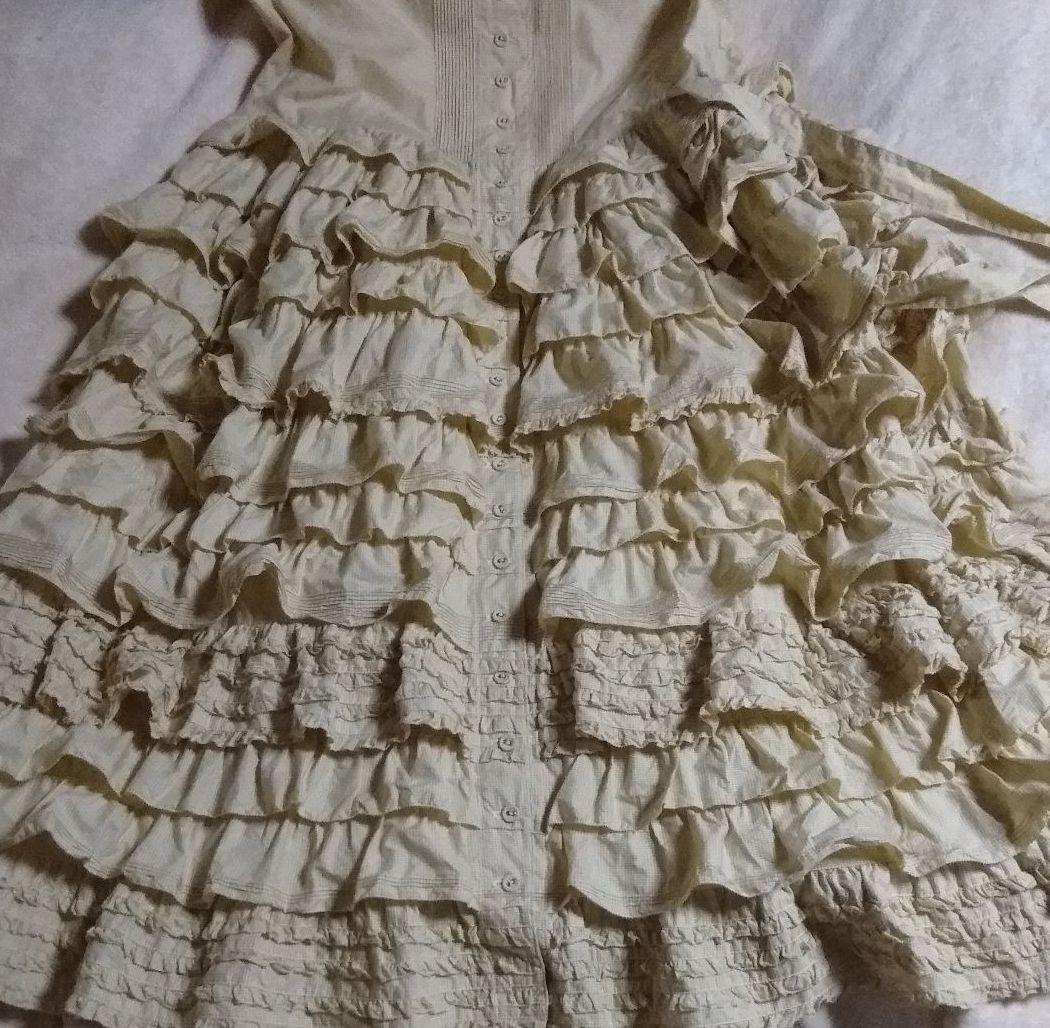 WONDERFUL　WORLD　ワンダフルワールド　ギンガムチェック　ワンピース