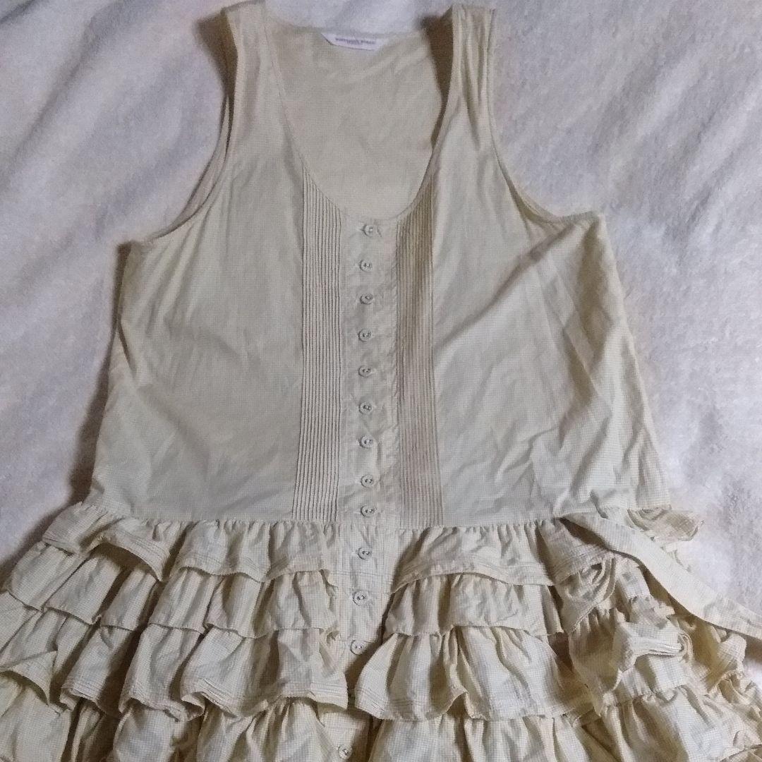 WONDERFUL　WORLD　ワンダフルワールド　ギンガムチェック　ワンピース