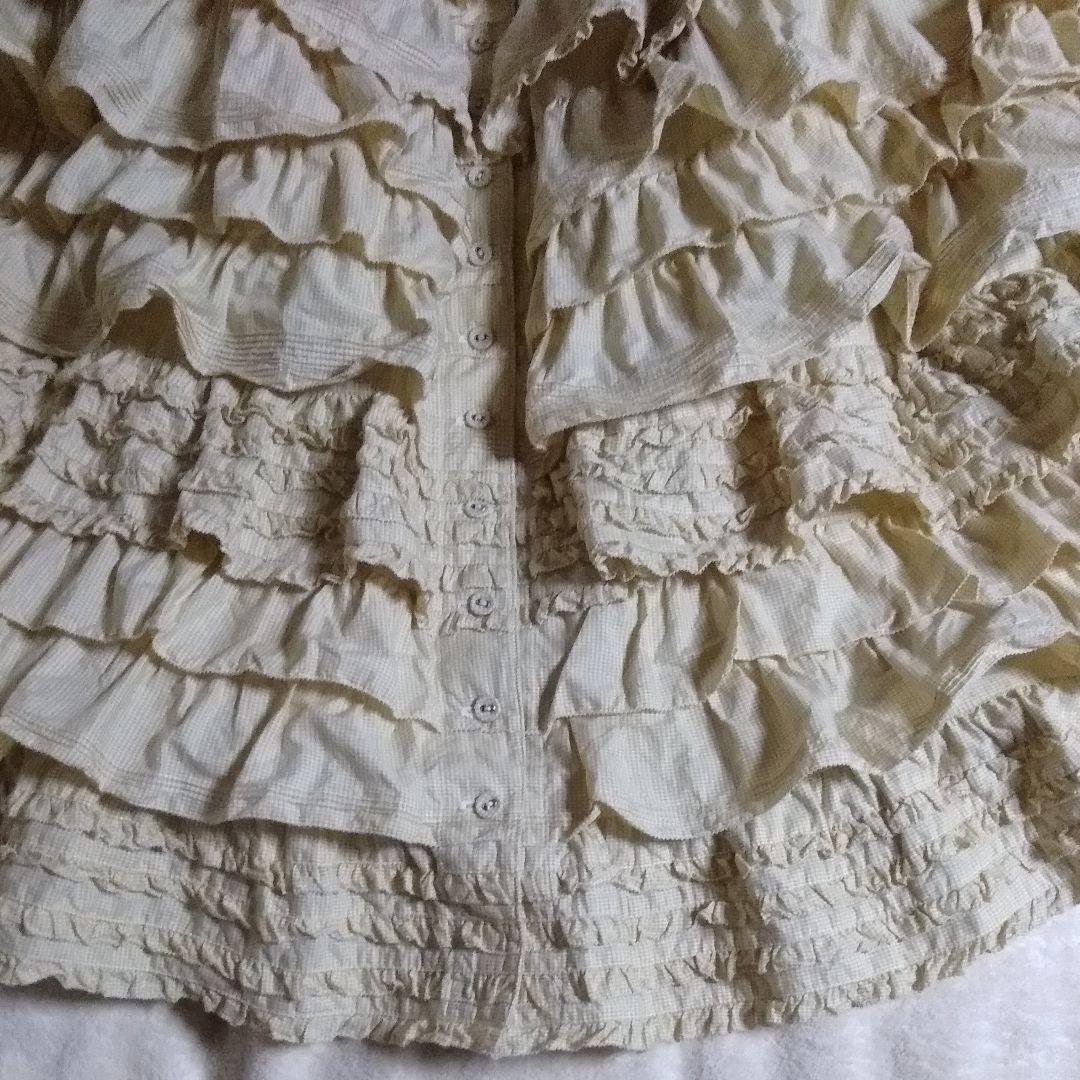 WONDERFUL　WORLD　ワンダフルワールド　ギンガムチェック　ワンピース