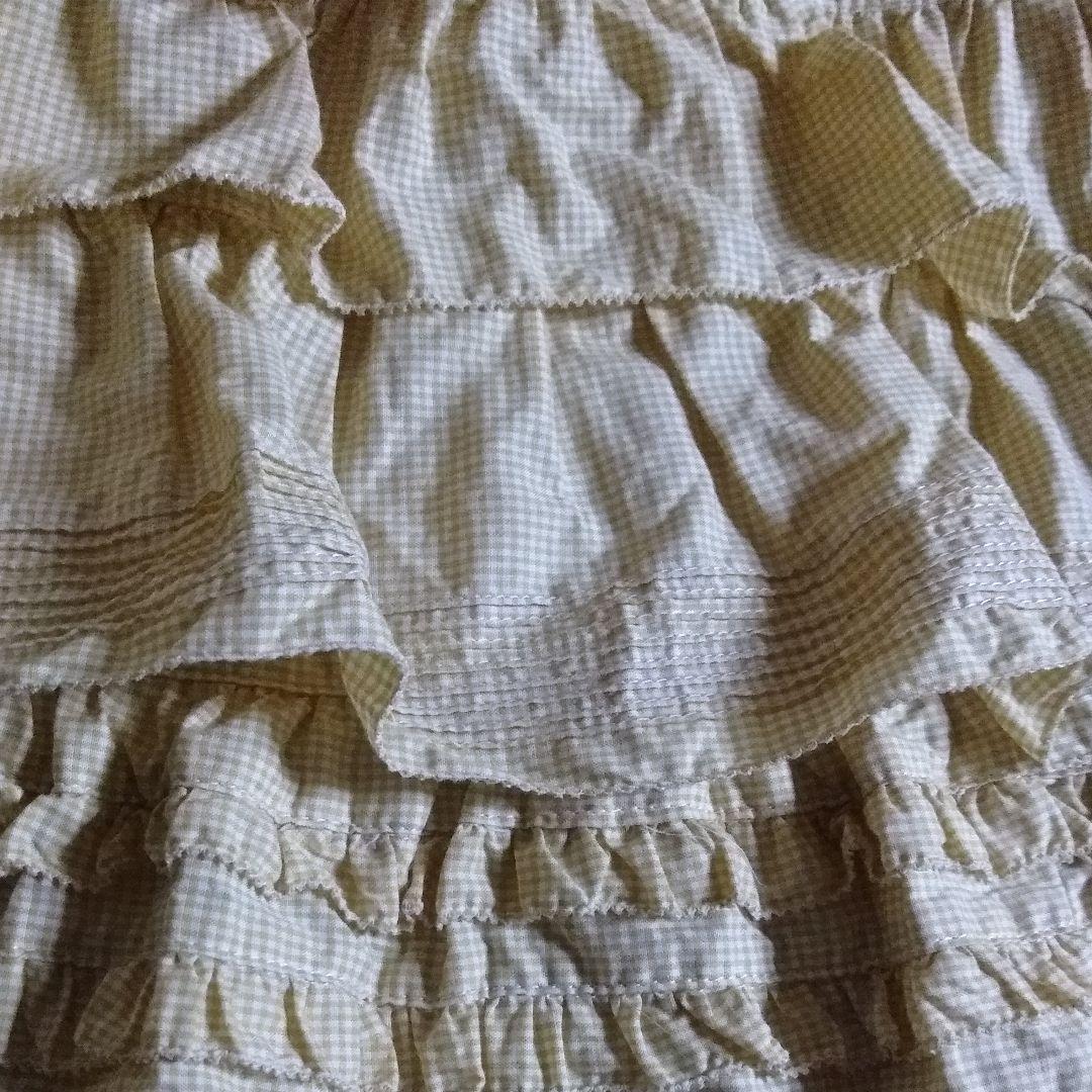 WONDERFUL　WORLD　ワンダフルワールド　ギンガムチェック　ワンピース