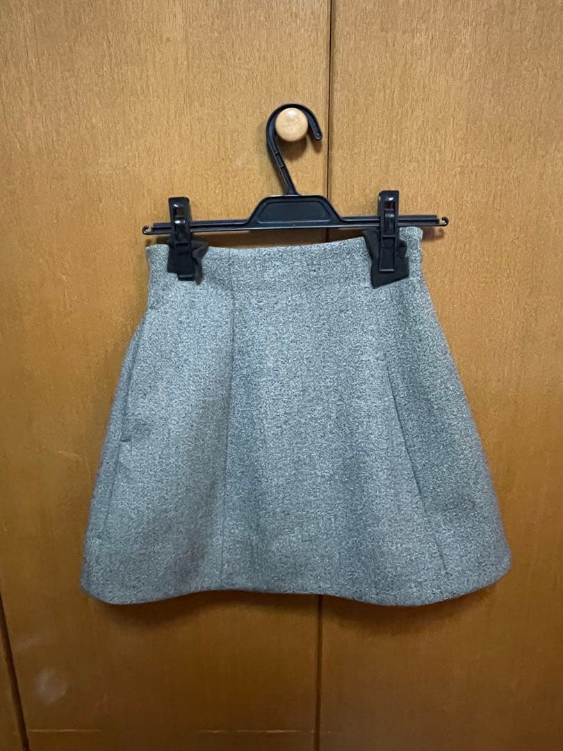スカート CLANE CONSTRUCTIVE MINI SKIRT