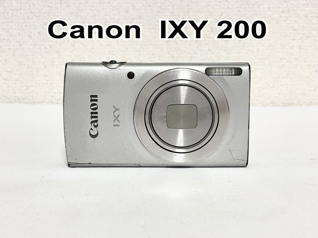 【完動品】　Canon IXY 200 HD シルバー　動作確認済