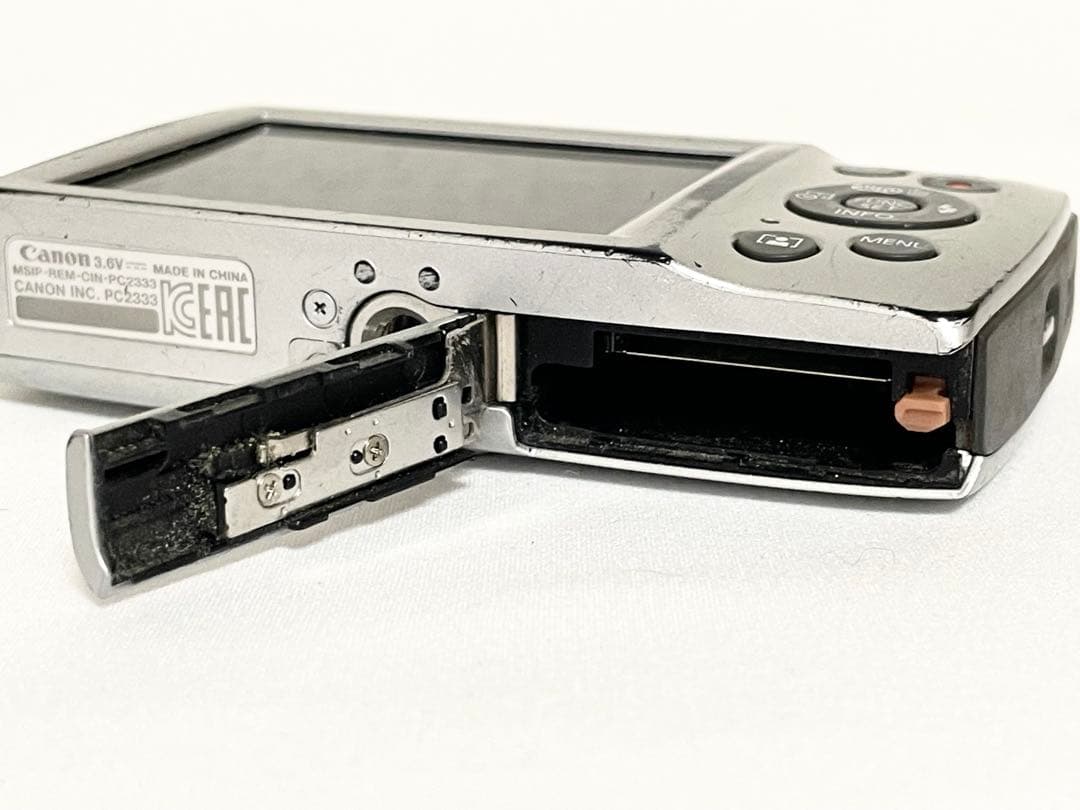 【完動品】　Canon IXY 200 HD シルバー　動作確認済