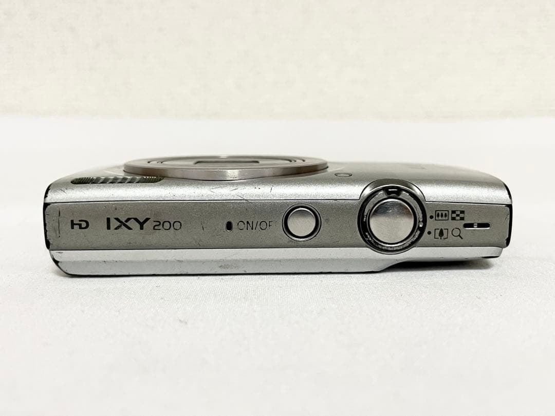 【完動品】　Canon IXY 200 HD シルバー　動作確認済