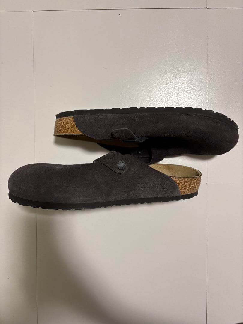 ビルケンシュトック ボストン ベロアレザー VELVET GREY
