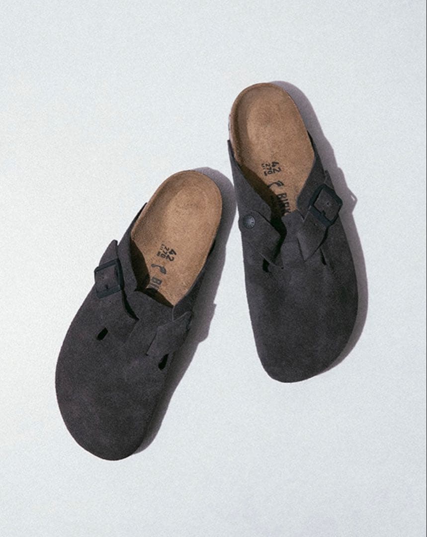 ビルケンシュトック ボストン ベロアレザー VELVET GREY