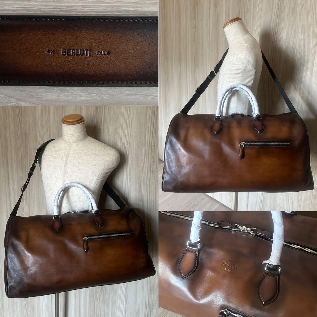 K*様 定価75,9万 ベルルッティ ジュールオフ ラージ レザー ボストンバッ