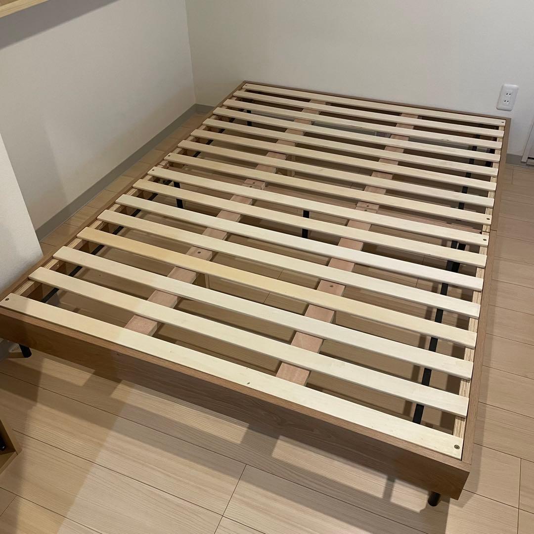 LOWYA ベッドフレーム ダブル