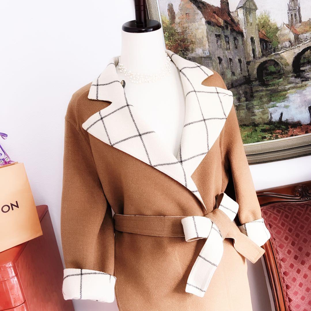 ゆー様 LOUISVUITTON ヴィトン　ダブルフェイス リバーシブル　コート