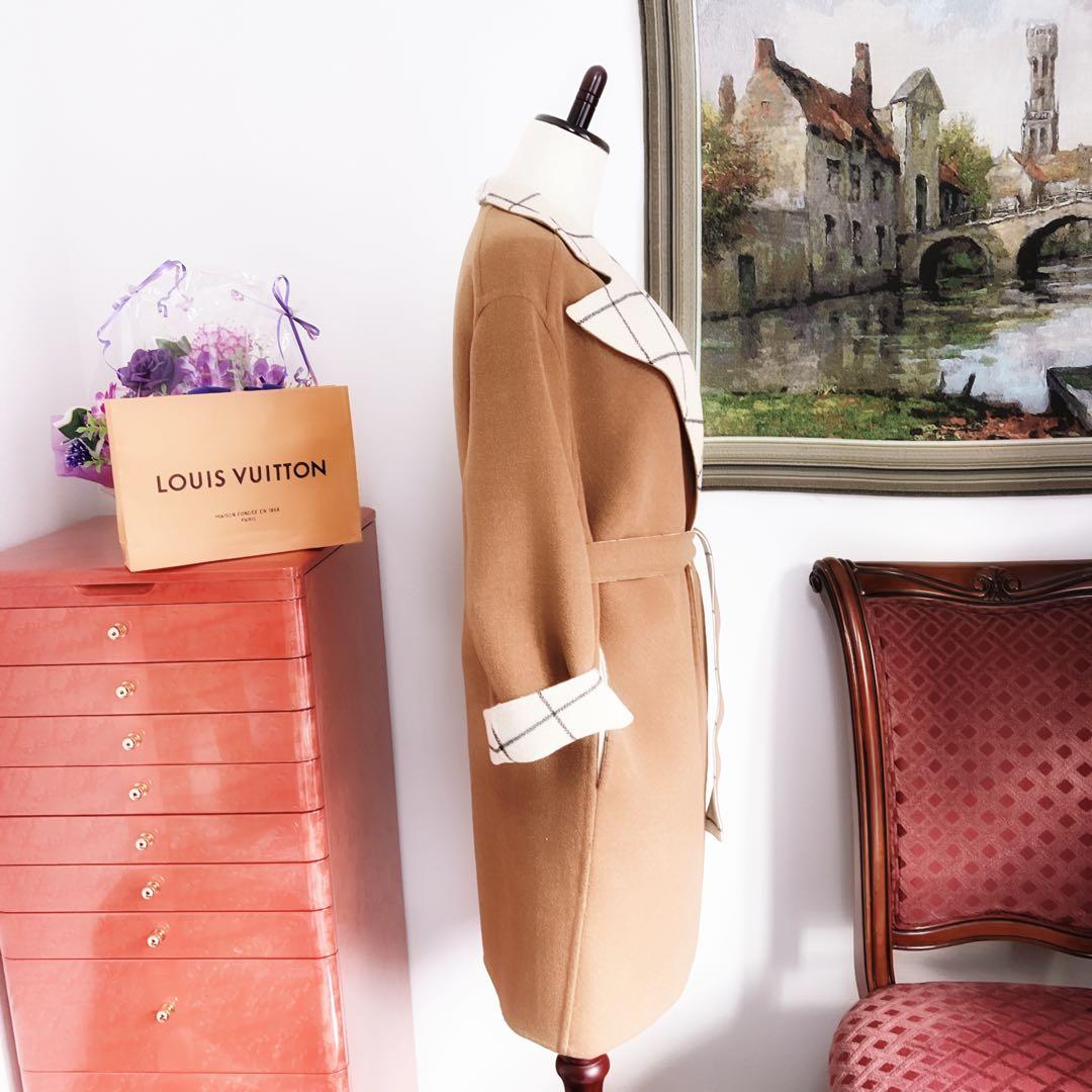 ゆー様 LOUISVUITTON ヴィトン　ダブルフェイス リバーシブル　コート