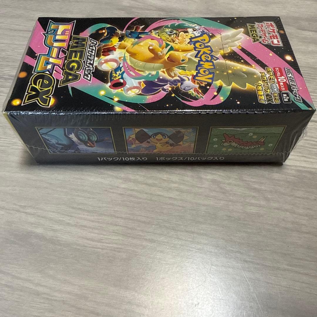 シュリンク付き ポケモンカードゲーム MEGA ドリームex 1BOX