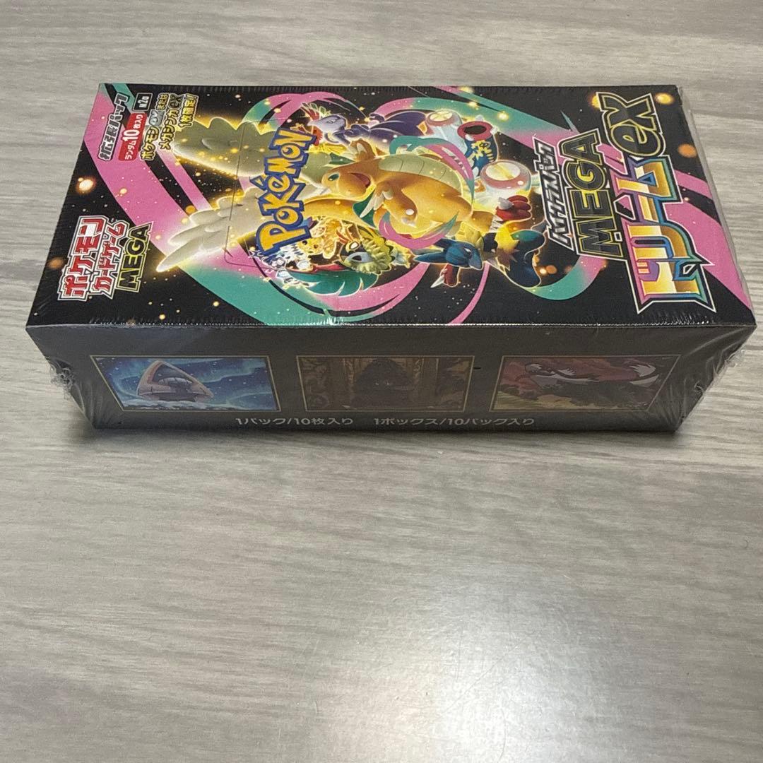 シュリンク付き ポケモンカードゲーム MEGA ドリームex 1BOX