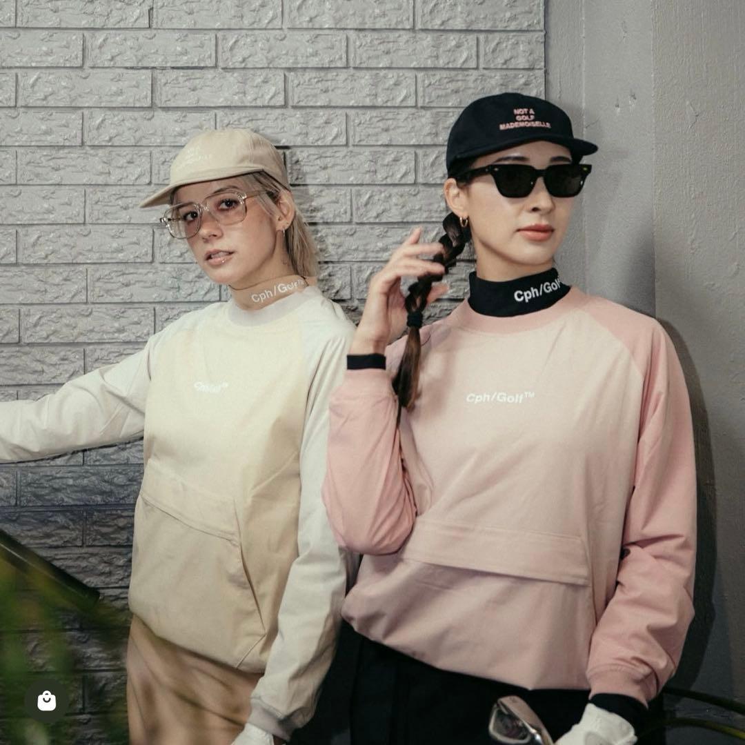 24SS ゴルフウェア【cph】ウィンドブレーカー　RUFFROG ピンク　S