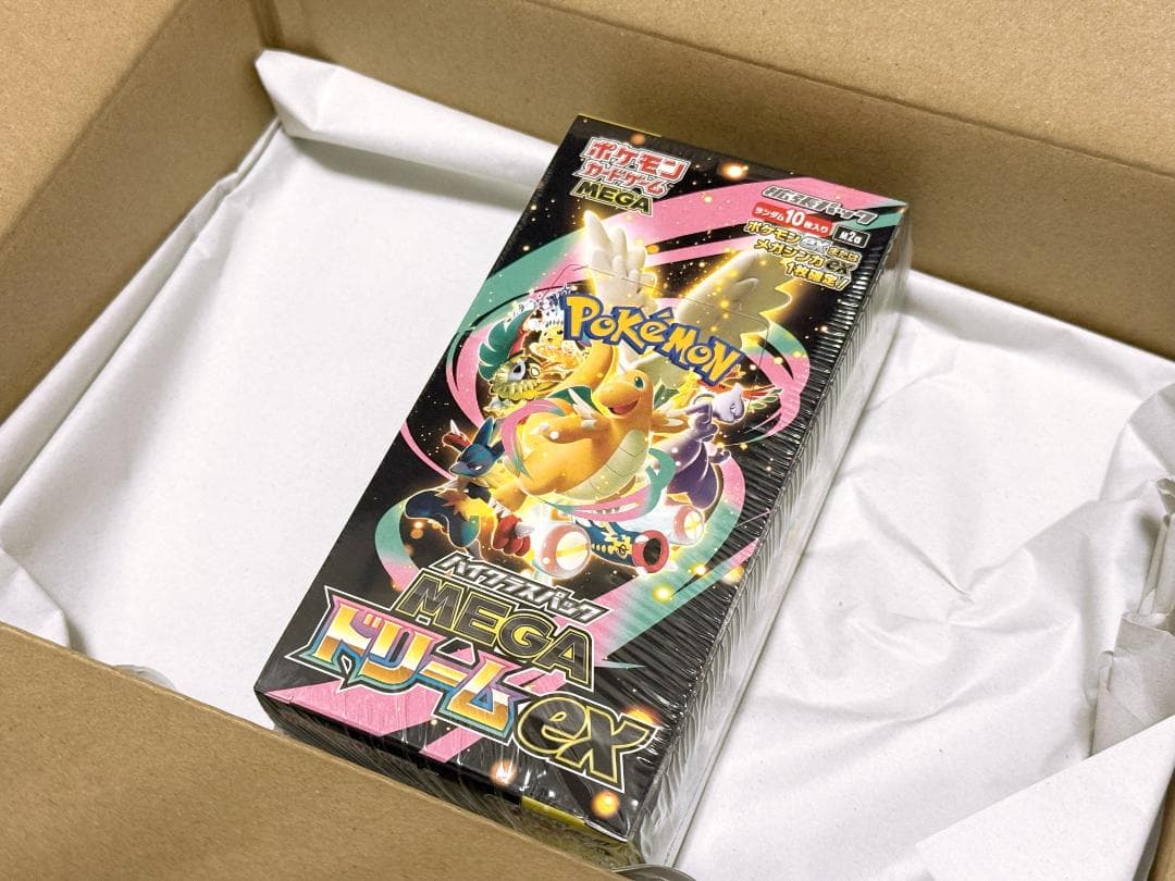 【即日発送】ポケモンカードゲーム メガドリームEX シュリンク付き 未開封BOX