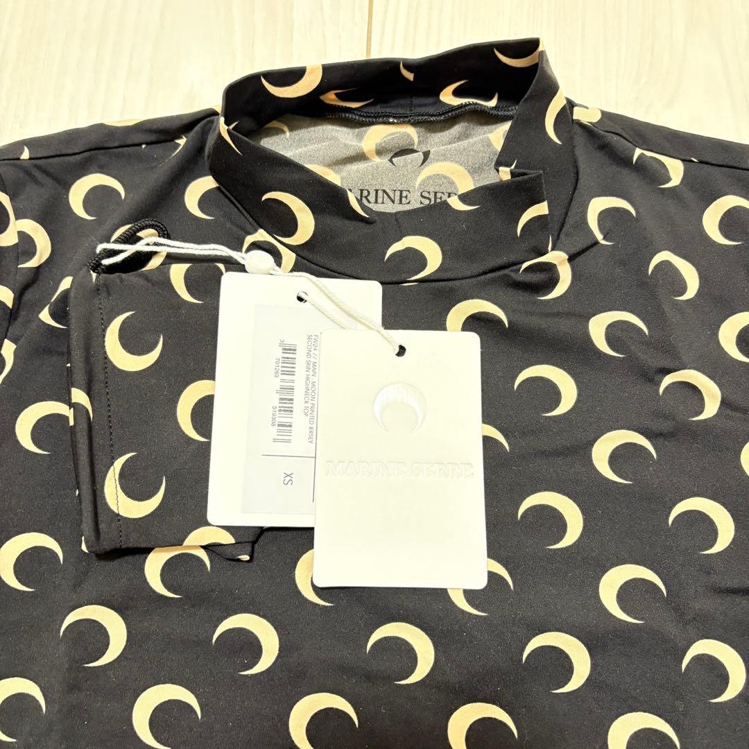 Marine Serre Moon Tシャツ　ブラック