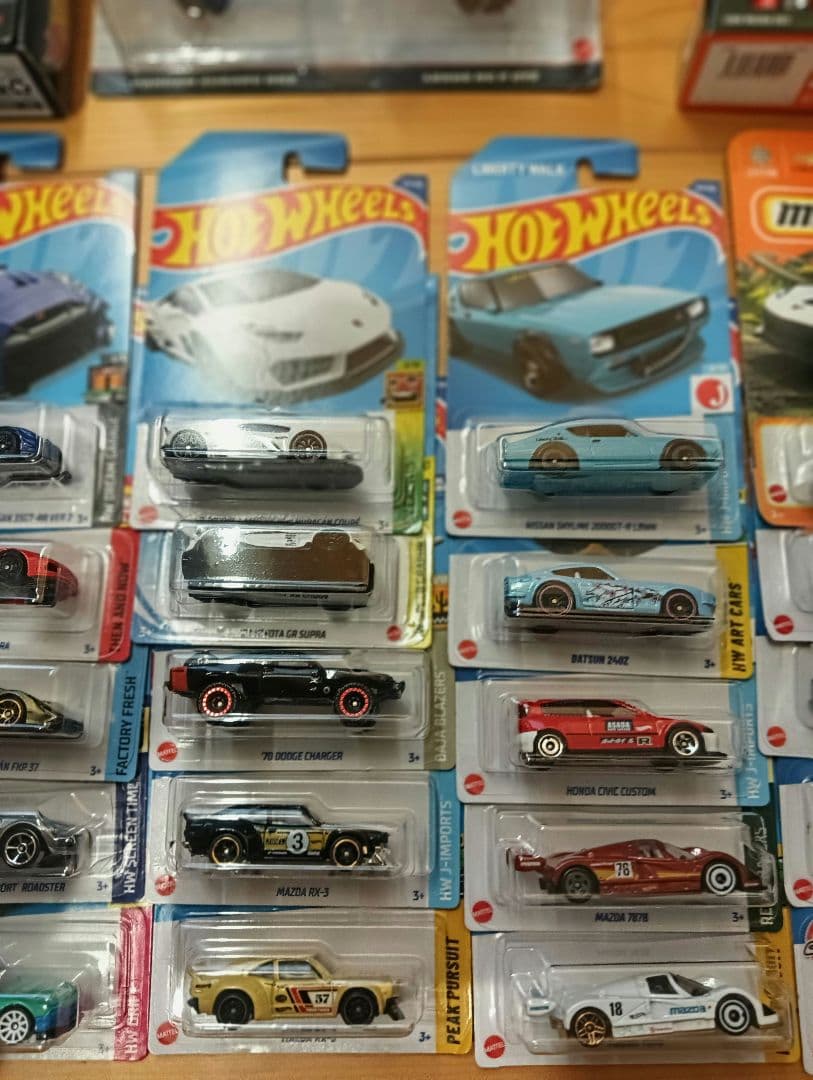Hot Wheels ホットウィール　セット トミカ　マッチボックス　　日本車