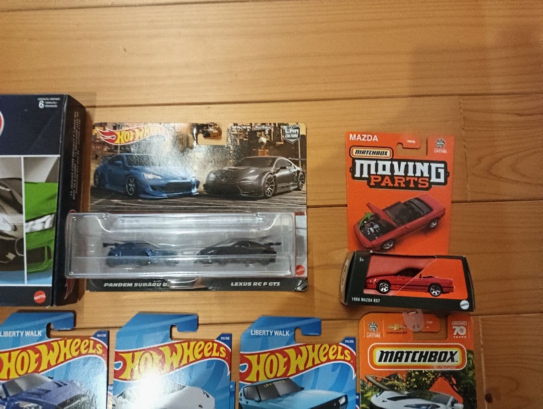 Hot Wheels ホットウィール　セット トミカ　マッチボックス　　日本車