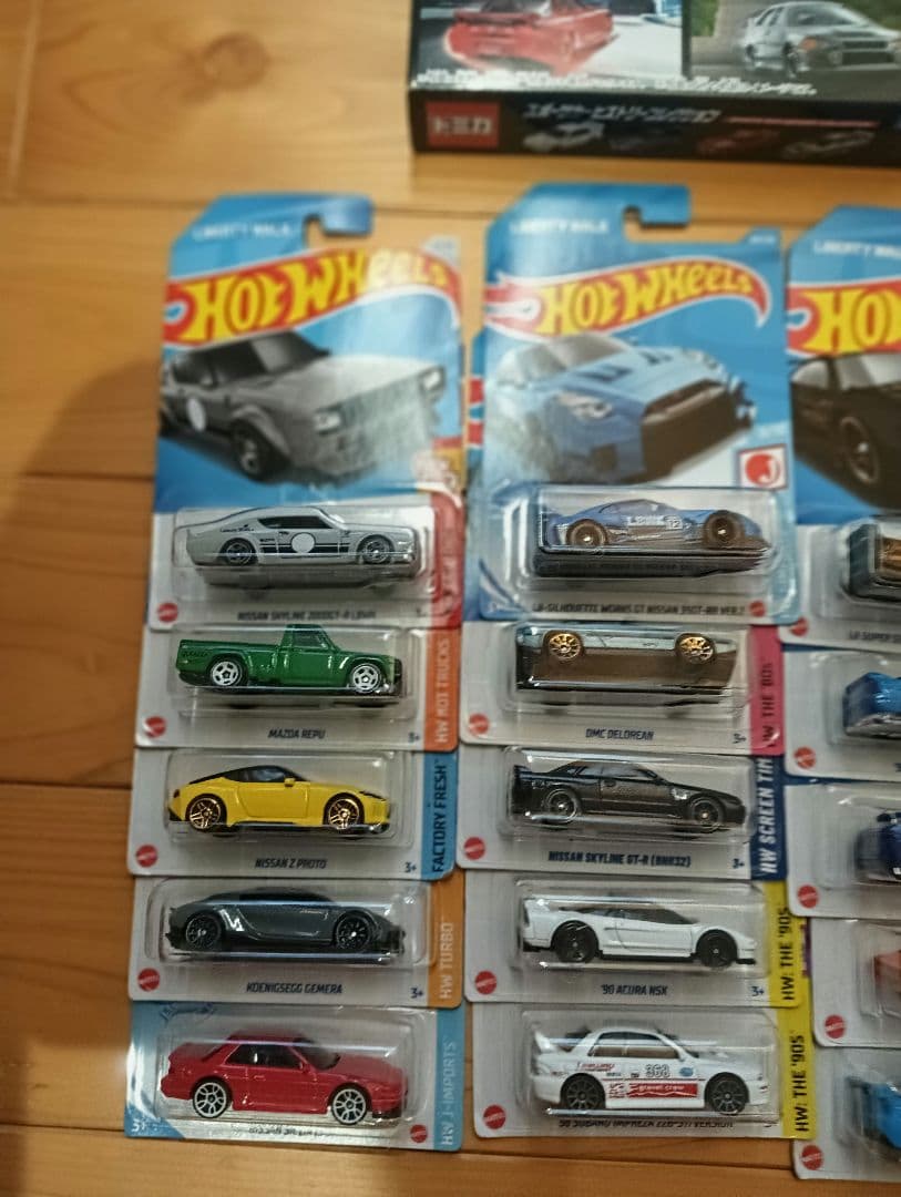 Hot Wheels ホットウィール　セット トミカ　マッチボックス　　日本車