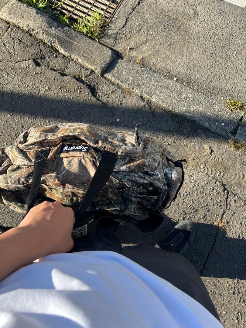 バッグ supreme denim duffle bag realtree 25fw