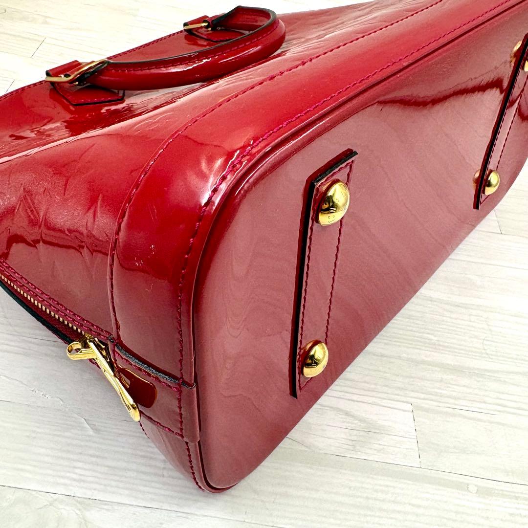 【美品】Louis Vuitton ヴェルニ　アルマ　ハンドバッグ　トートバッグ