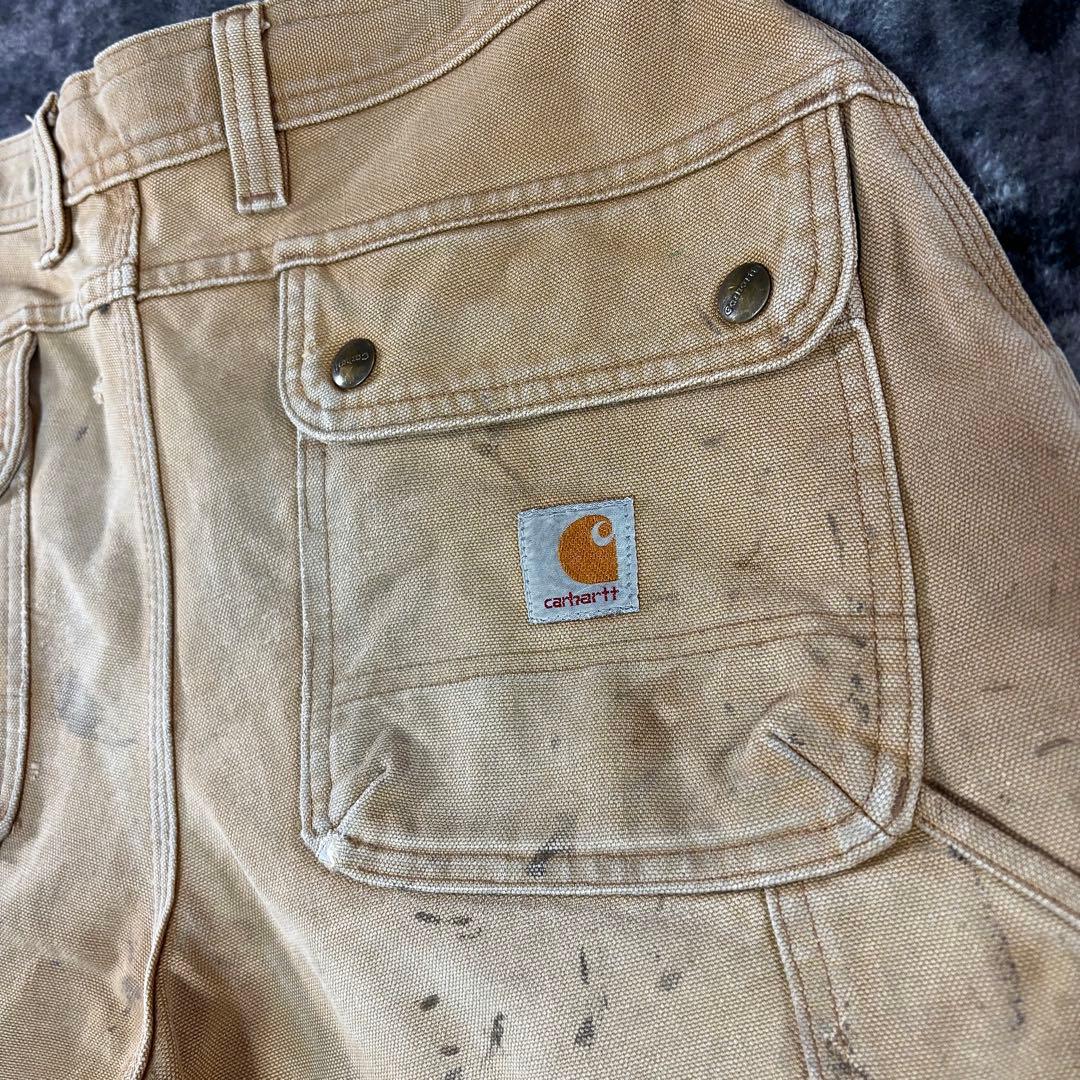 30×32 Carhartt ダブルニー カーゴ ヴィンテージ ワケあり Y2K