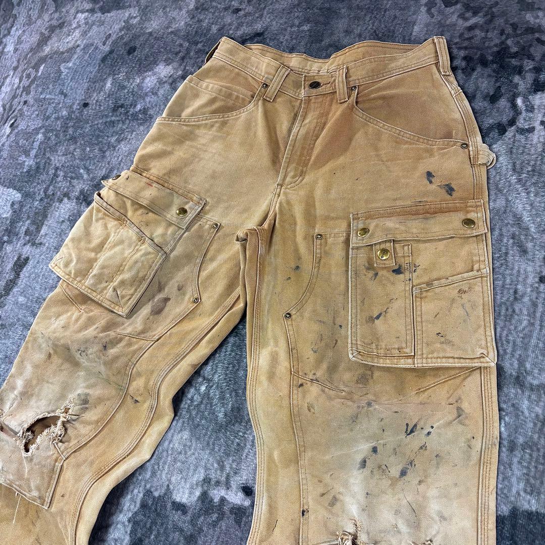 30×32 Carhartt ダブルニー カーゴ ヴィンテージ ワケあり Y2K