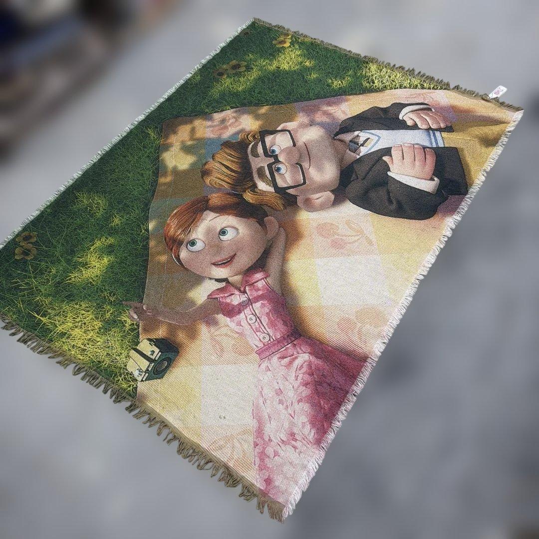 ディズニー　カールじいさんの空飛ぶ家　マルチカバー　ブランケット　132x178