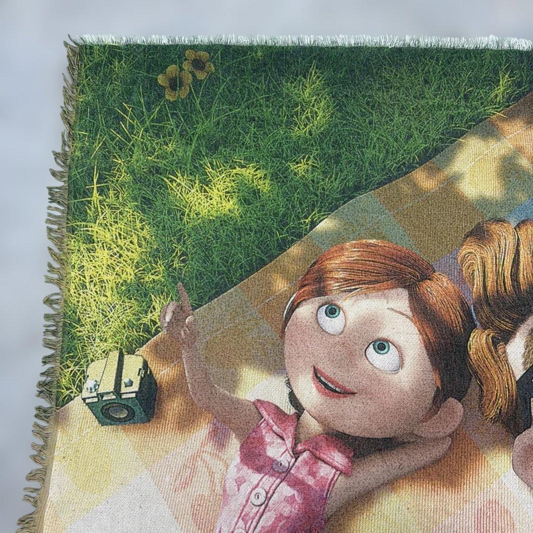 ディズニー　カールじいさんの空飛ぶ家　マルチカバー　ブランケット　132x178