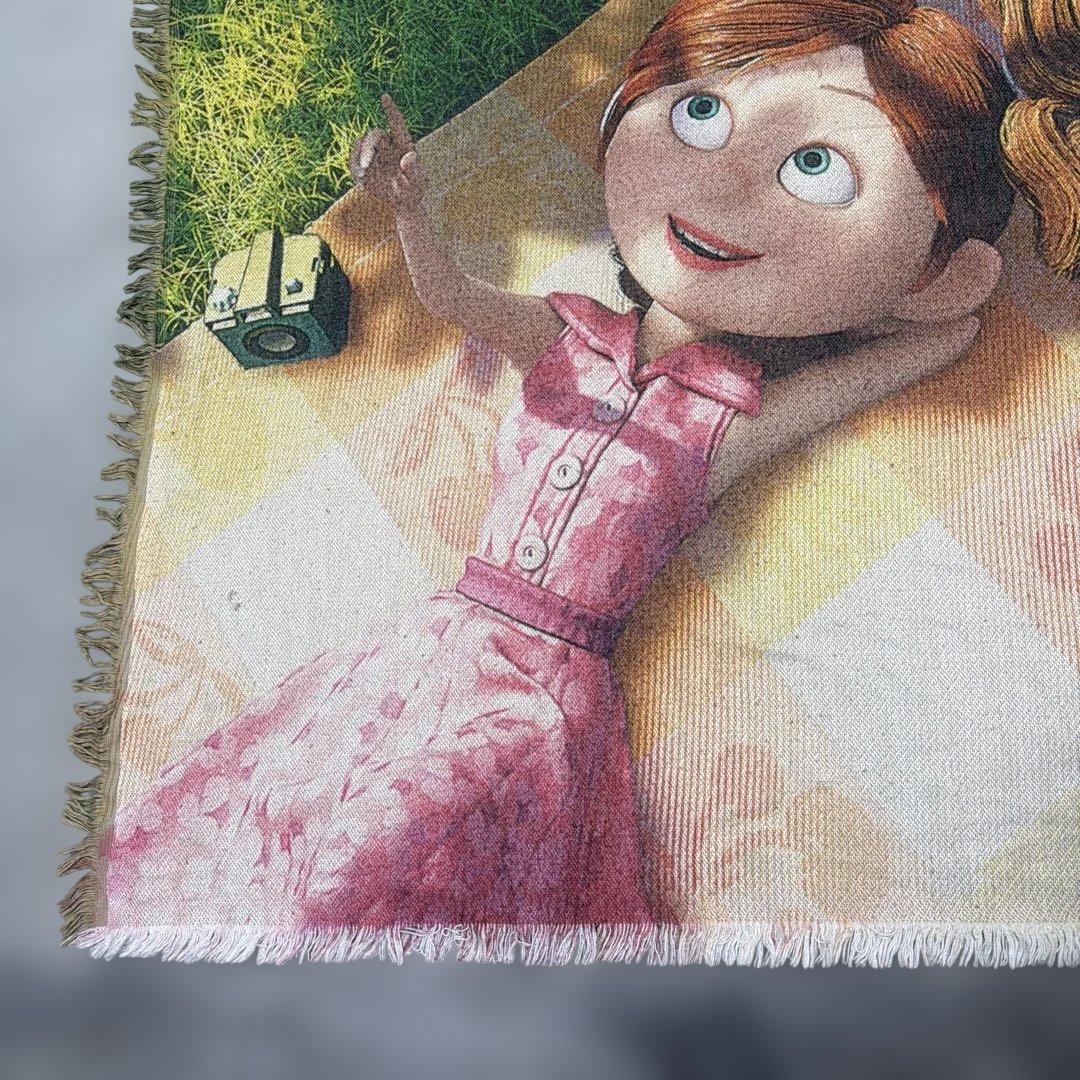 ディズニー　カールじいさんの空飛ぶ家　マルチカバー　ブランケット　132x178