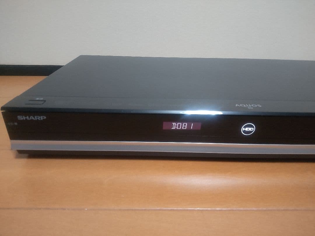 シャープ　AQUOS　BD―W1800 1TB プチメンテ済み