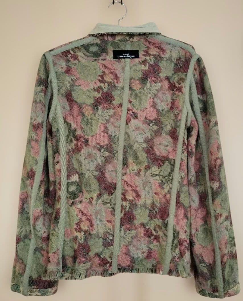 tricot　COMME des GARCONS リバーシブルニットジャケット