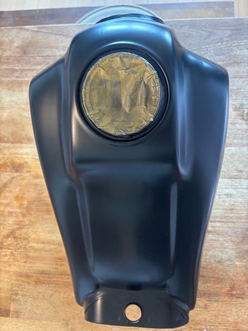 TW200 純正 タンク 艶消し仕上げ　マットブラック　コーティング済