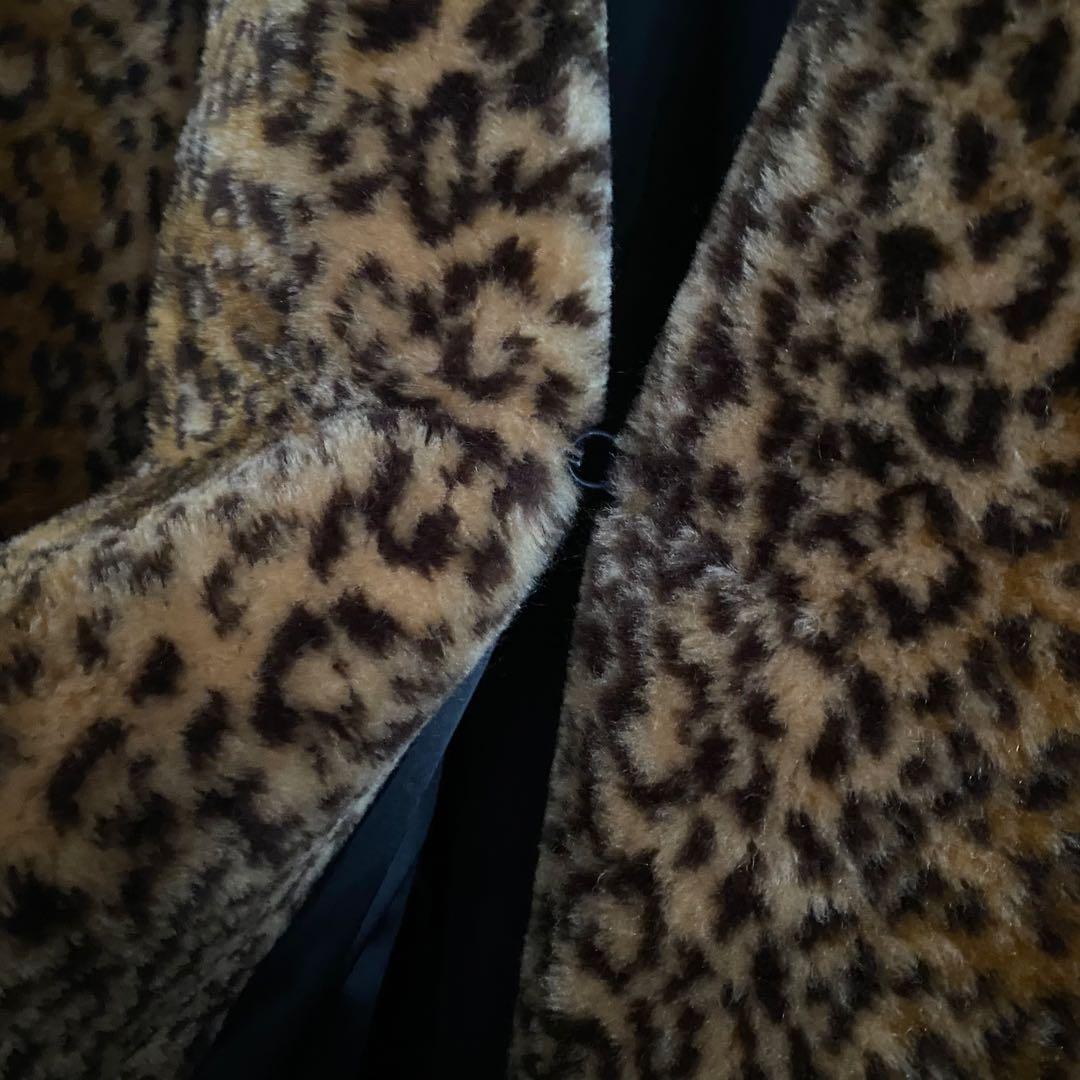 ジャケット・アウター Monterey vintage leopard far jacket