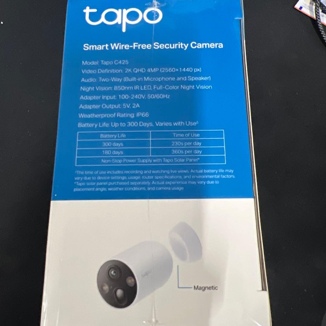 TP-Link Tapo C420 2K QHD 防犯カメラ