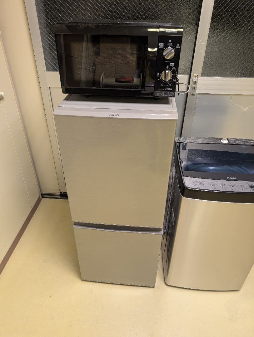 美品中古19年製/冷蔵庫洗濯機電子レンジ※一部地域配送設置無料その他地域相談可