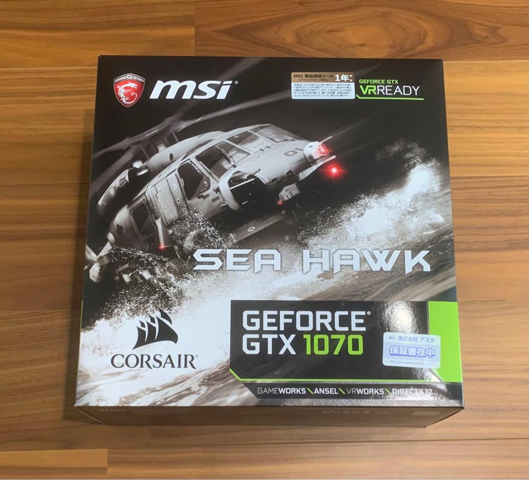 MSI GTX 1070 SEA HAWK X 8GB GDDR5 水冷モデル