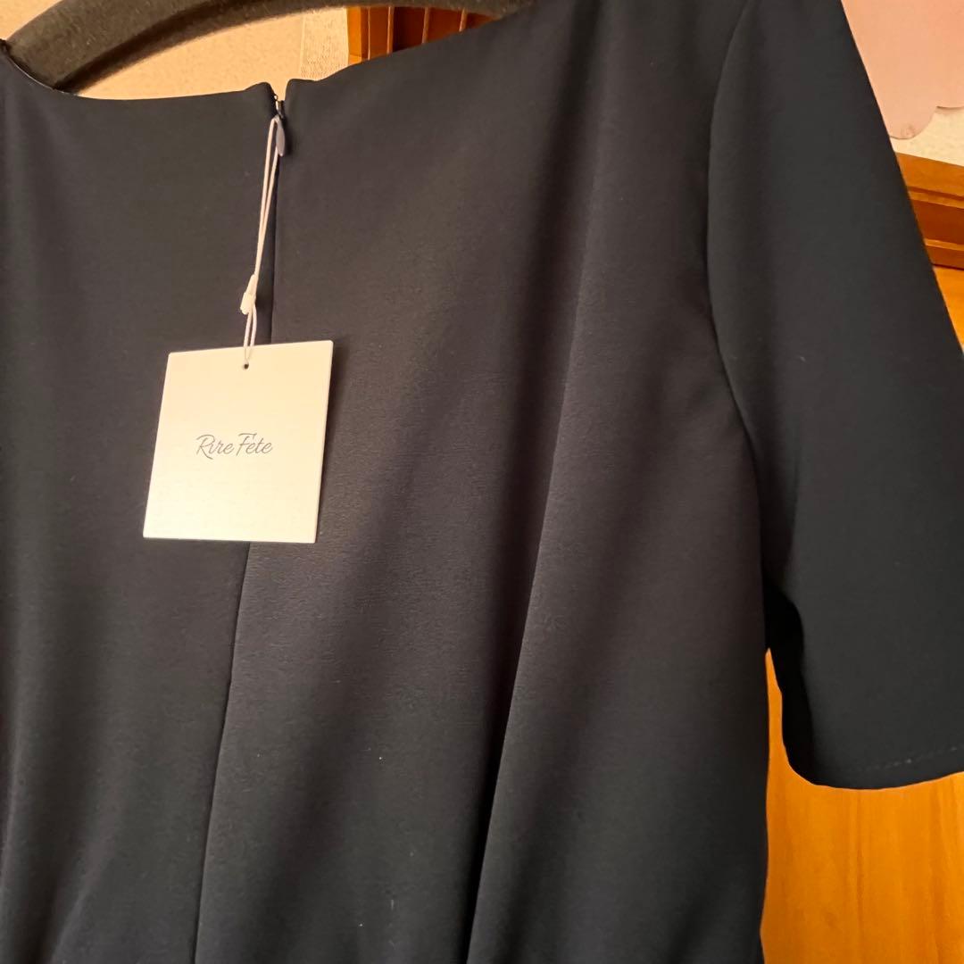 新品タグ付きRire Fete バイカラーレイヤードパンツスーツ ヤマダヤ