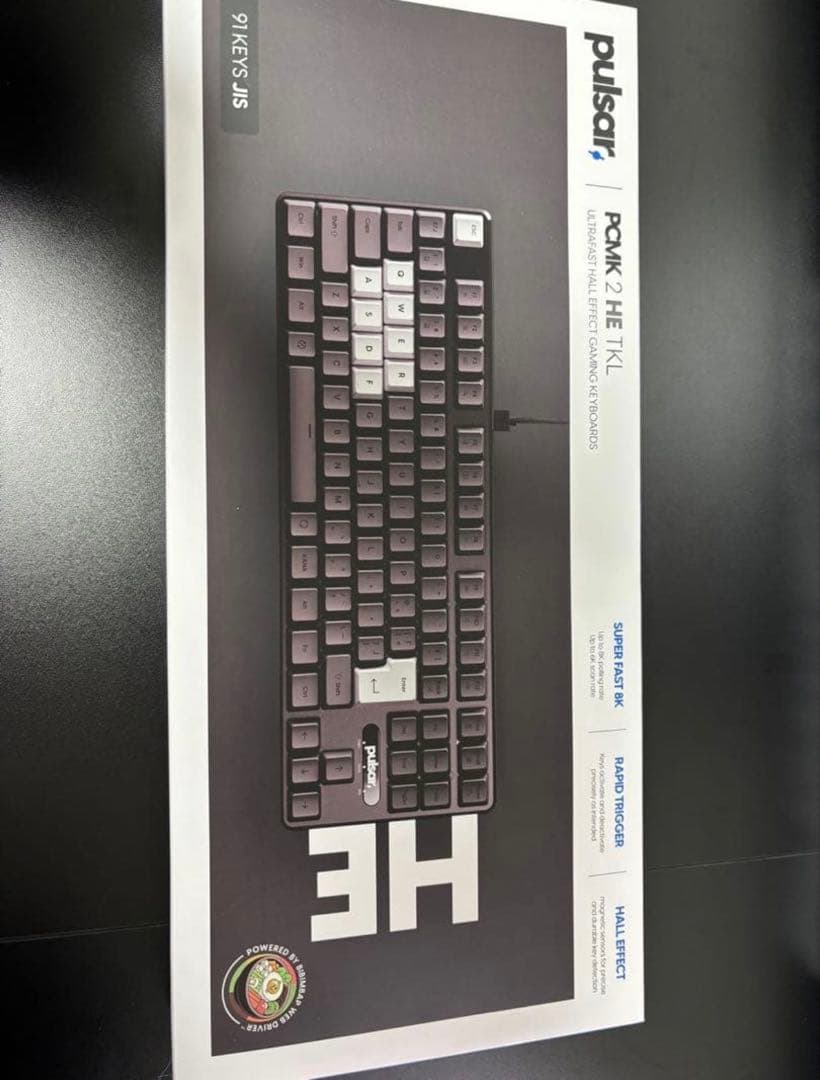 pulsar Pcmk 2 HE TKL ブラック