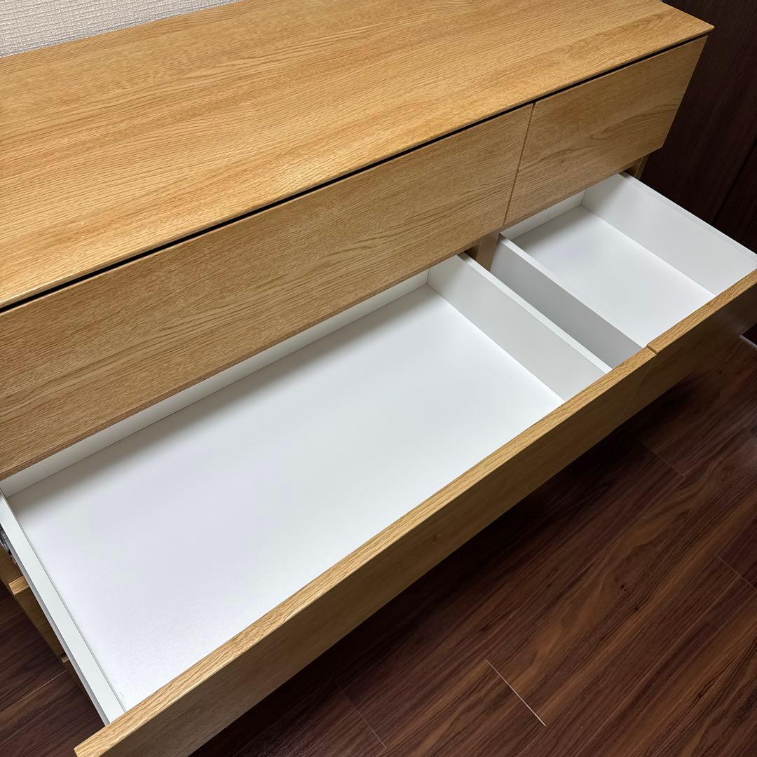 【美品】ニトリ　ローチェスト　幅120cm