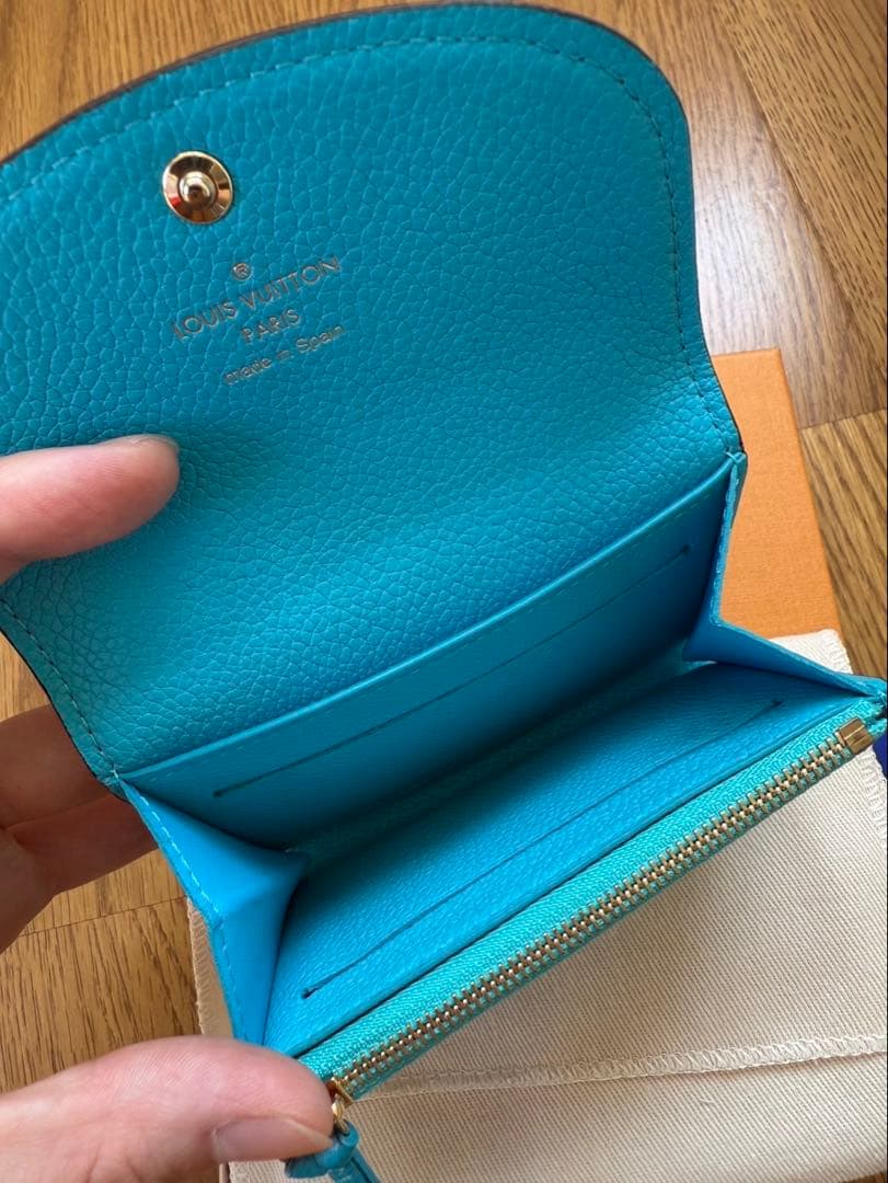 希少 ルイヴィトン ポルトモネロザリ 財布 正規品