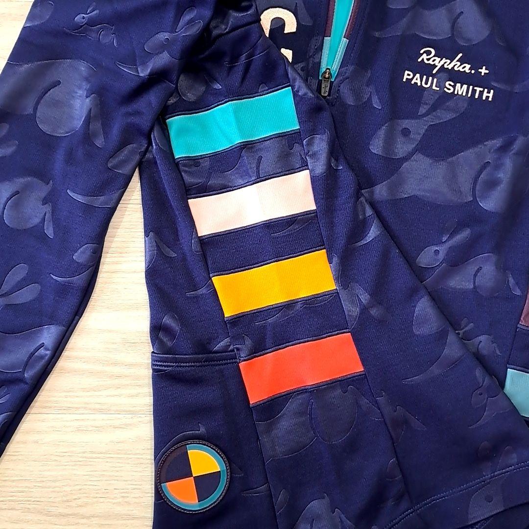 Rapha + Paul Smith コラボサイクルジャージ メンズS ネイビー