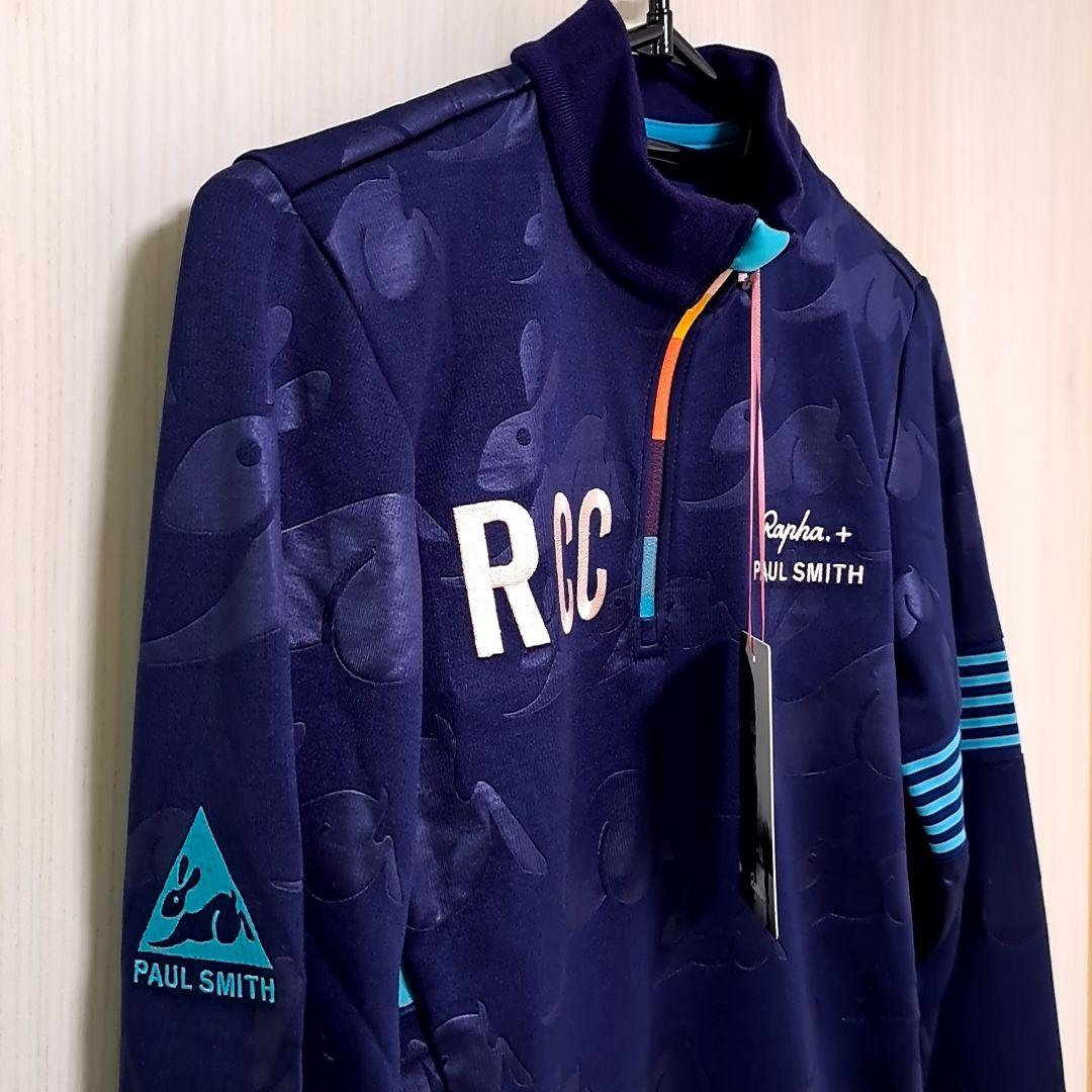 Rapha + Paul Smith コラボサイクルジャージ メンズS ネイビー