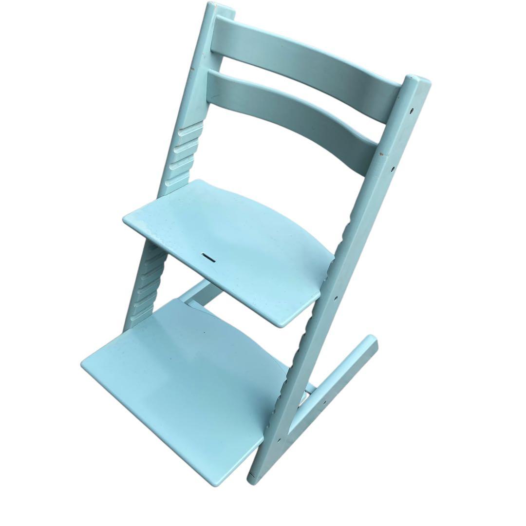 ストッケ　トリップトラップ　ターコイズ　ブルー　シリアルナンバー4