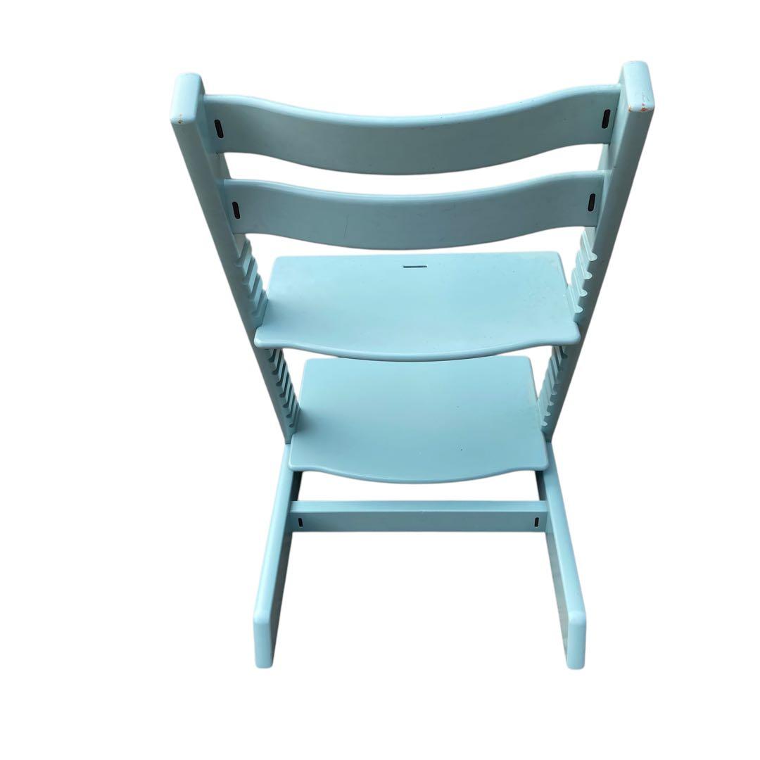 ストッケ　トリップトラップ　ターコイズ　ブルー　シリアルナンバー4