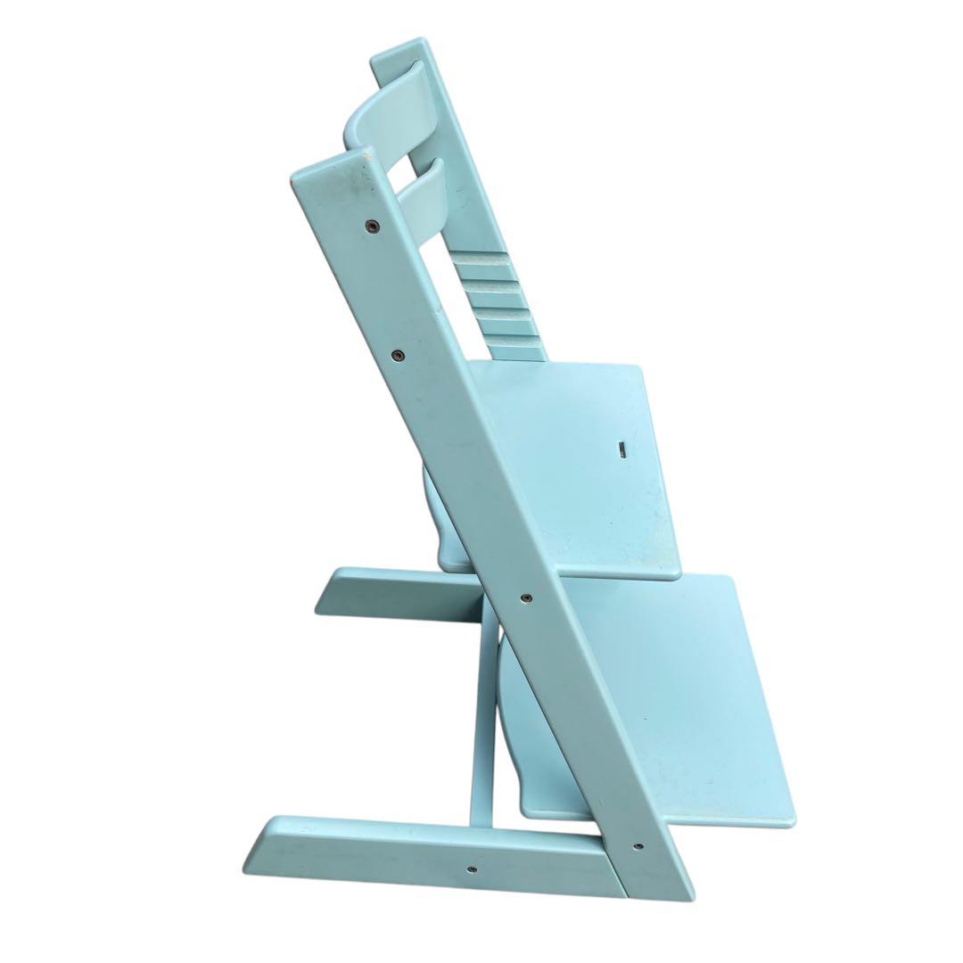 ストッケ　トリップトラップ　ターコイズ　ブルー　シリアルナンバー4